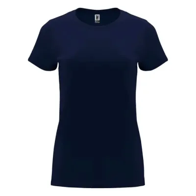 Camiseta de manga corta para mujer Punto de jersey sencillo 100% Algodón, 170 g/m2 - Xisu