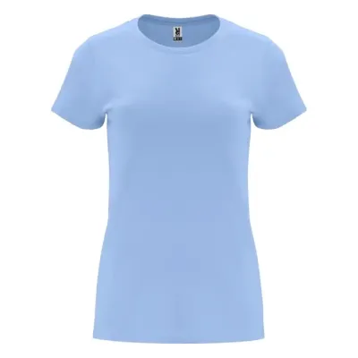 Camiseta de manga corta para mujer Punto de jersey sencillo 100% Algodón, 170 g/m2 - Xisu