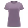 Camiseta de manga corta para mujer Punto de jersey sencillo 100% Algodón, 170 g/m2 - Xisu