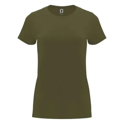 Camiseta de manga corta para mujer Punto de jersey sencillo 100% Algodón, 170 g/m2 - Xisu