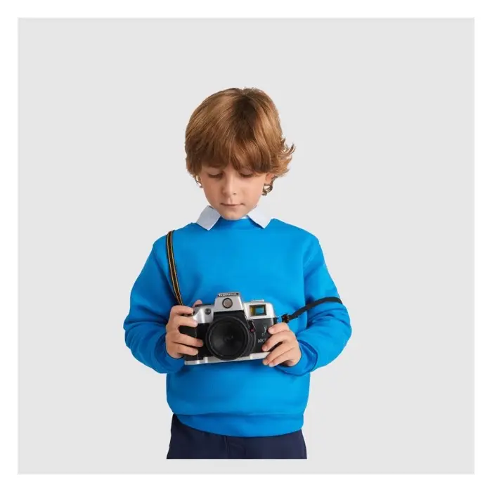 Sudadera de cuello redondo infantil Punto 50% Algodón, 50% Poliéster, 280 g/m2 - Gade miniatura 2