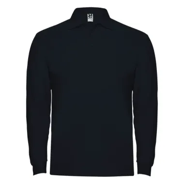 Polo de manga larga para hombre Punto piqué 100% Algodón, 220 g/m2 - Gose