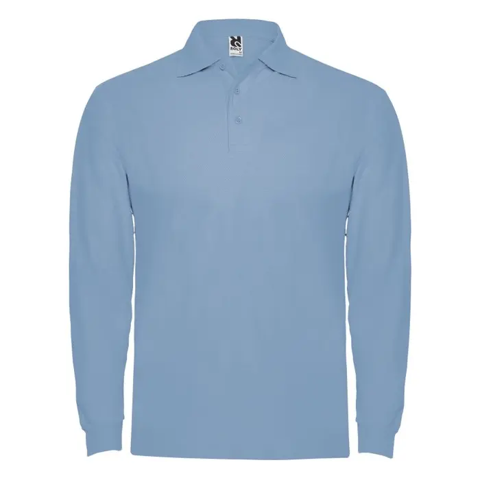 Polo de manga larga para hombre Punto piqué 100% Algodón, 220 g/m2 - Gose miniatura 1
