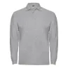 Polo de manga larga para hombre Punto piqué 85% Algodón, 15% Viscosa, 220 g/m2 - Gose