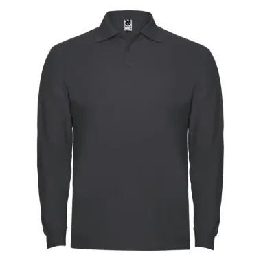 Polo de manga larga para hombre Punto piqué 100% Algodón, 220 g/m2 - Gose