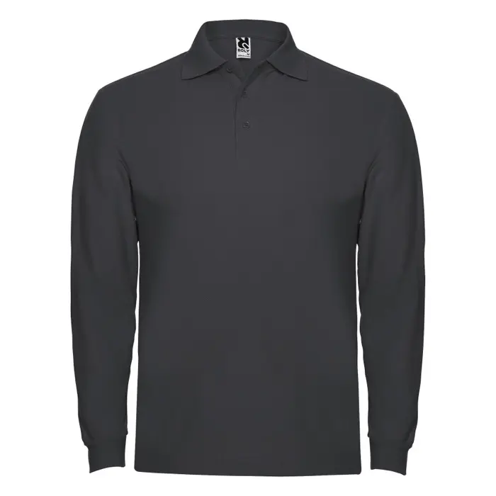 Polo de manga larga para hombre Punto piqué 100% Algodón, 220 g/m2 - Gose miniatura 1