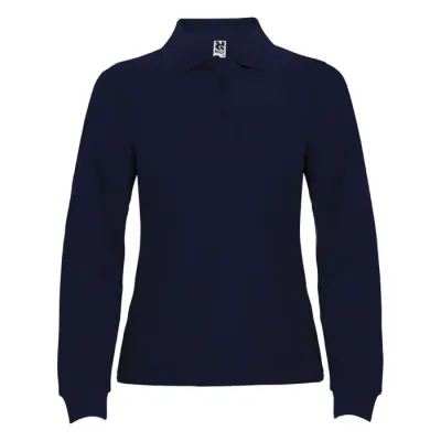 Polo de manga larga para mujer Punto piqué 100% Algodón, 220 g/m2 - Baxi