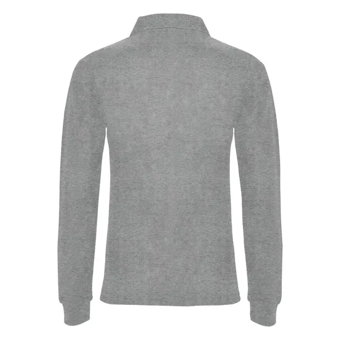 Polo de manga larga para mujer Punto piqué 85% Algodón, 15% Viscosa, 220 g/m2 - Baxi miniatura 4
