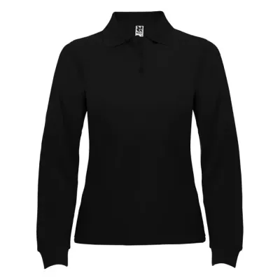 Polo de manga larga para mujer Punto piqué 100% Algodón, 220 g/m2 - Baxi
