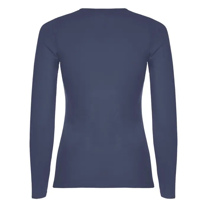 Camiseta de manga larga para mujer Punto de jersey sencillo 100% Algodón, 160 g/m2 - Qaji miniatura 4