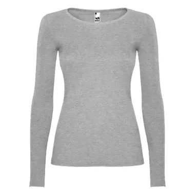 Camiseta de manga larga para mujer Punto de jersey sencillo 85% Algodón, 15% Viscosa, 160 g/m2 - Qaji