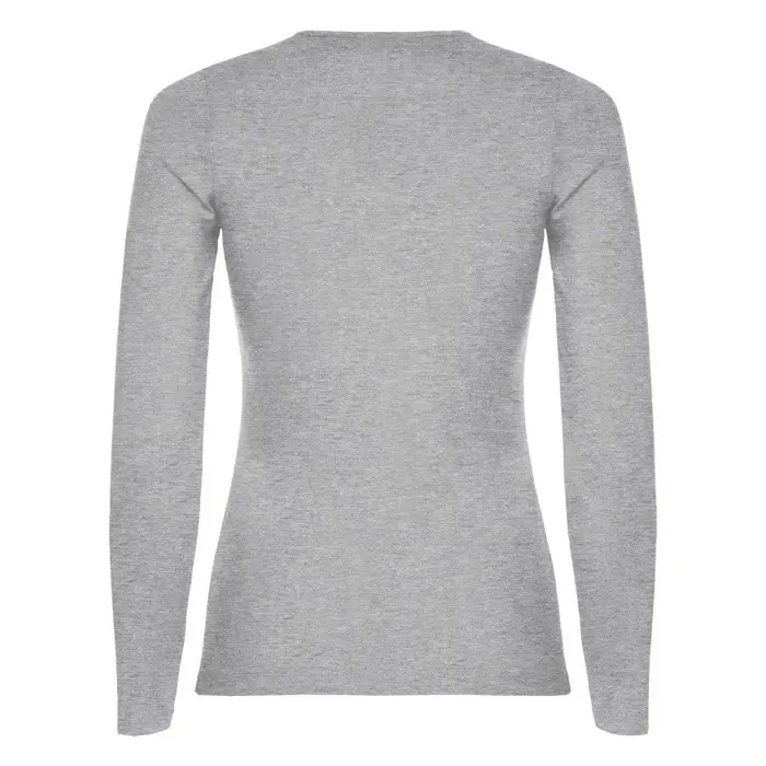 Camiseta de manga larga para mujer Punto de jersey sencillo 100% Algodón, 160 g/m2 - Qaji miniatura 4