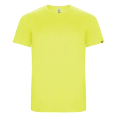 Camiseta deportiva de manga corta infantil Punto entrelazado 47% Poliéster reciclado, 53% Poliéster, 135 g/m2 - Mexe