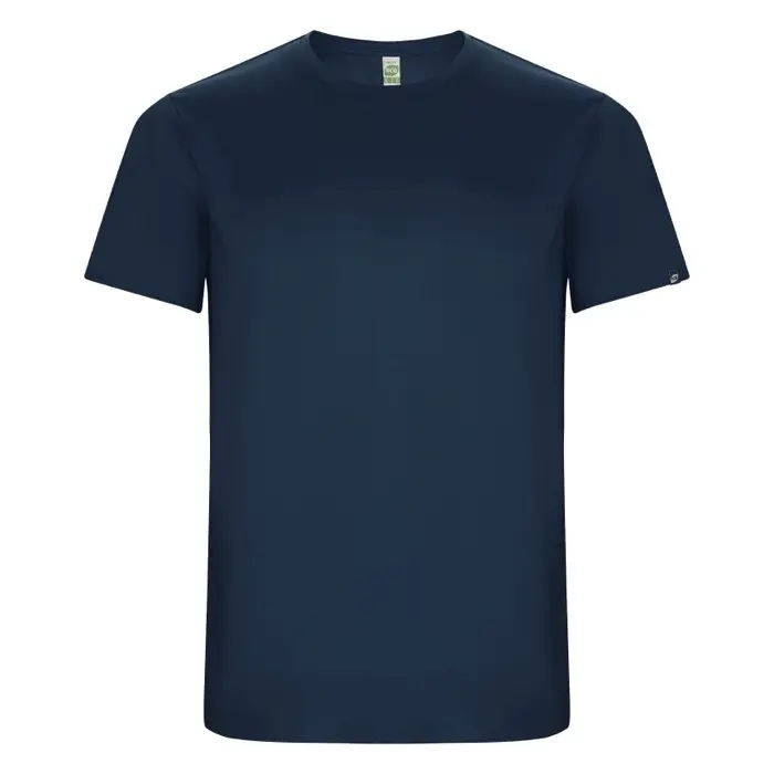 Camiseta deportiva de manga corta infantil Punto entrelazado 47% Poliéster reciclado, 53% Poliéster, 135 g/m2 - Mexe miniatura 1