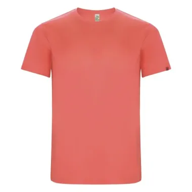Camiseta deportiva de manga corta infantil Punto entrelazado 47% Poliéster reciclado, 53% Poliéster, 135 g/m2 - Mexe