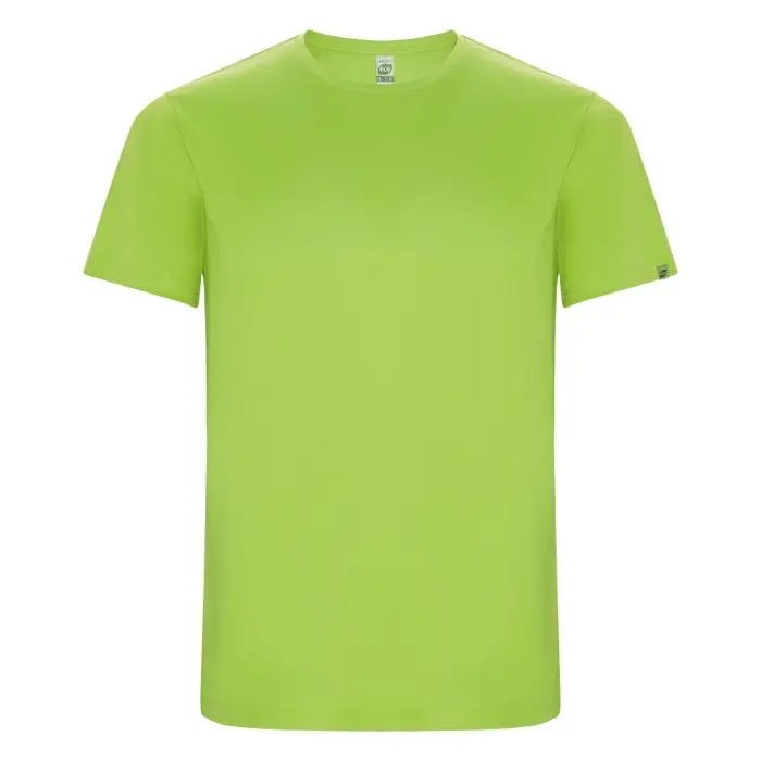 Camiseta deportiva de manga corta infantil Punto entrelazado 47% Poliéster reciclado, 53% Poliéster, 135 g/m2 - Mexe miniatura 1