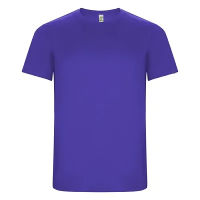 Camiseta deportiva de manga corta infantil Punto entrelazado 47% Poliéster reciclado, 53% Poliéster, 135 g/m2 - Mexe