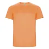Camiseta deportiva de manga corta infantil Punto entrelazado 47% Poliéster reciclado, 53% Poliéster, 135 g/m2 - Mexe