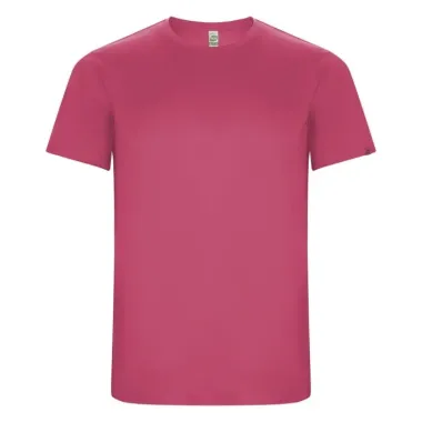 Camiseta deportiva de manga corta infantil Punto entrelazado 47% Poliéster reciclado, 53% Poliéster, 135 g/m2 - Mexe