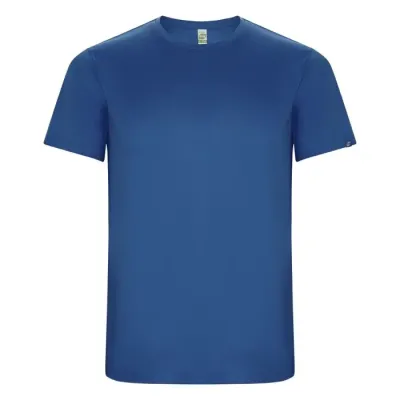 Camiseta deportiva de manga corta infantil Punto entrelazado 47% Poliéster reciclado, 53% Poliéster, 135 g/m2 - Mexe