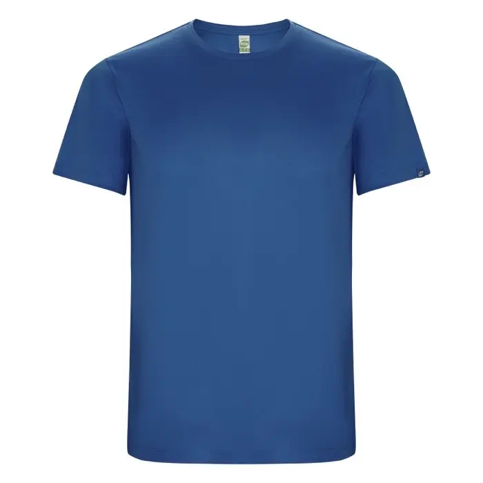 Camiseta deportiva de manga corta infantil Punto entrelazado 47% Poliéster reciclado, 53% Poliéster, 135 g/m2 - Mexe miniatura 1