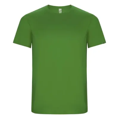 Camiseta deportiva de manga corta infantil Punto entrelazado 47% Poliéster reciclado, 53% Poliéster, 135 g/m2 - Mexe