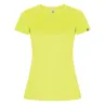 Camiseta deportiva de manga corta para mujer Punto entrelazado 47% Poliéster reciclado, 53% Poliéster, 135 g/m2 - Cuju