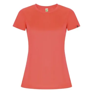 Camiseta deportiva de manga corta para mujer Punto entrelazado 47% Poliéster reciclado, 53% Poliéster, 135 g/m2 - Cuju