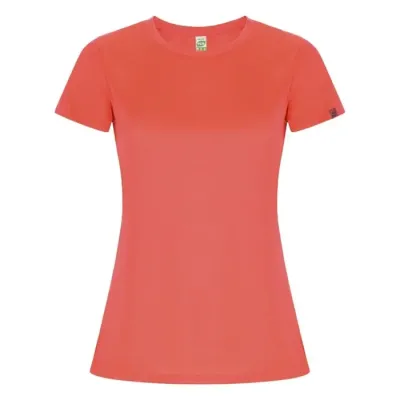 Camiseta deportiva de manga corta para mujer Punto entrelazado 47% Poliéster reciclado, 53% Poliéster, 135 g/m2 - Cuju