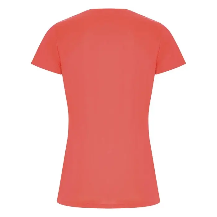 Camiseta deportiva de manga corta para mujer Punto entrelazado 47% Poliéster reciclado, 53% Poliéster, 135 g/m2 - Cuju miniatura 4