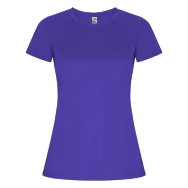 Camiseta deportiva de manga corta para mujer Punto entrelazado 47% Poliéster reciclado, 53% Poliéster, 135 g/m2 - Cuju