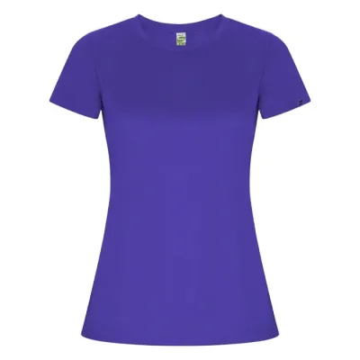 Camiseta deportiva de manga corta para mujer Punto entrelazado 47% Poliéster reciclado, 53% Poliéster, 135 g/m2 - Cuju