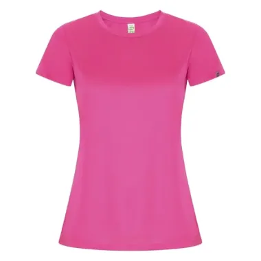 Camiseta deportiva de manga corta para mujer Punto entrelazado 47% Poliéster reciclado, 53% Poliéster, 135 g/m2 - Cuju