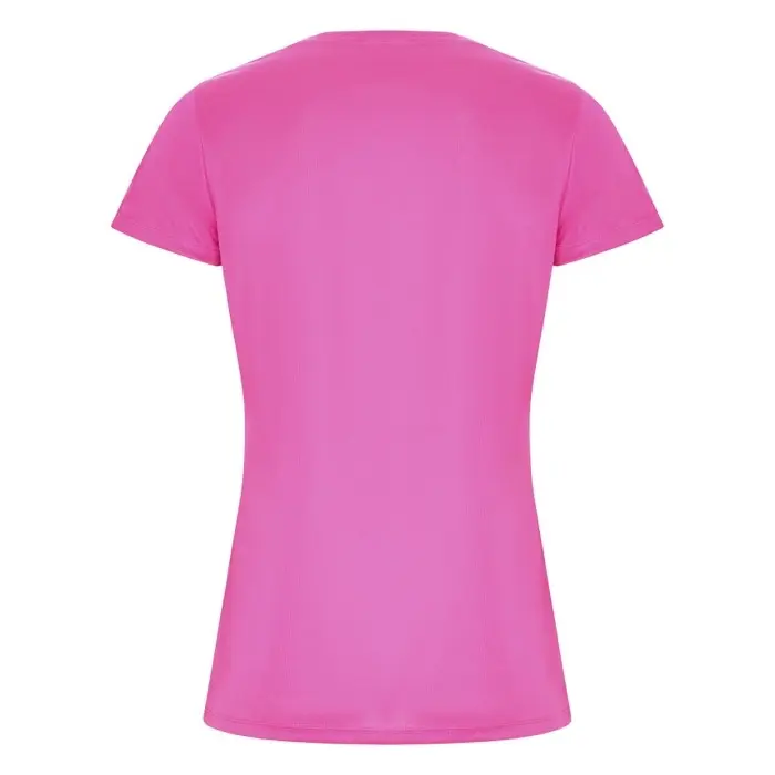 Camiseta deportiva de manga corta para mujer Punto entrelazado 47% Poliéster reciclado, 53% Poliéster, 135 g/m2 - Cuju miniatura 4