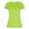 Camiseta deportiva de manga corta para mujer Punto entrelazado 47% Poliéster reciclado, 53% Poliéster, 135 g/m2 - Cuju