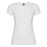 Camiseta de manga corta para mujer Punto de jersey sencillo 100% Algodón, 155 g/m2 - Natu
