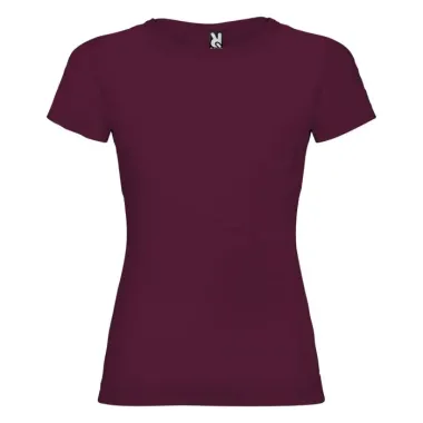 Camiseta de manga corta para mujer Punto de jersey sencillo 100% Algodón, 155 g/m2 - Natu