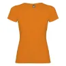 Camiseta de manga corta para mujer Punto de jersey sencillo 100% Algodón, 155 g/m2 - Natu