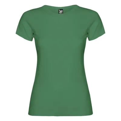 Camiseta de manga corta para mujer Punto de jersey sencillo 100% Algodón, 155 g/m2 - Natu