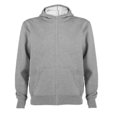 Sudadera con capucha y cremallera completa unisex Punto 55% Algodón, 40% Poliéster, 5% Viscosa, 280 g/m2 - Kugu