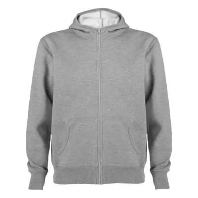 Sudadera con capucha y cremallera completa unisex Punto 55% Algodón, 40% Poliéster, 5% Viscosa, 280 g/m2 - Kugu