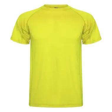 Camiseta deportiva de manga corta para hombre Punto piqué 100% Poliéster, 150 g/m2 - Fofu