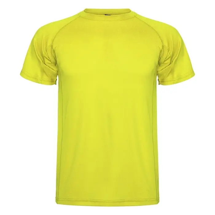 Camiseta deportiva de manga corta para hombre Punto piqué 100% Poliéster, 150 g/m2 - Fofu miniatura 1