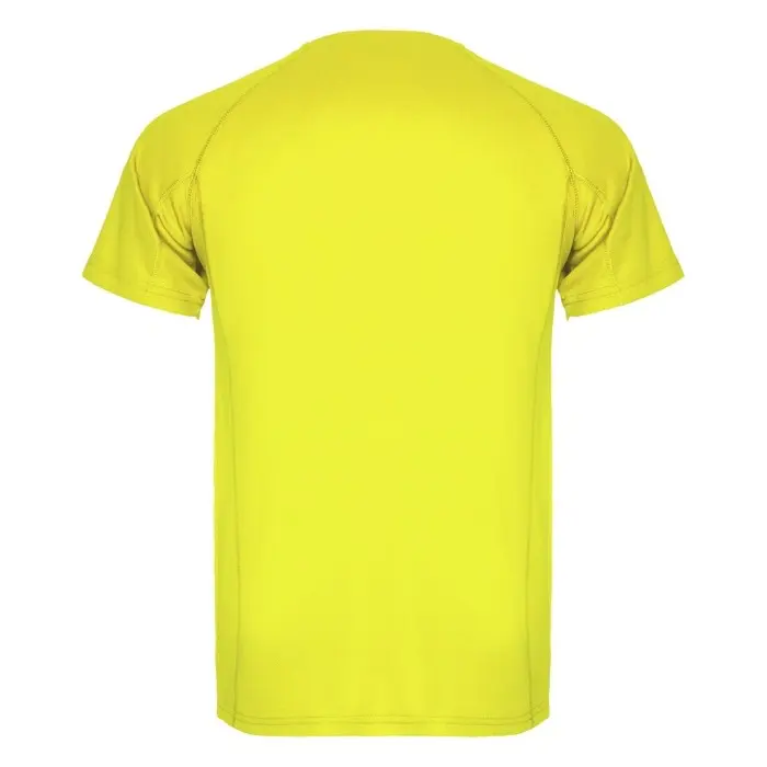 Camiseta deportiva de manga corta para hombre Punto piqué 100% Poliéster, 150 g/m2 - Fofu miniatura 4