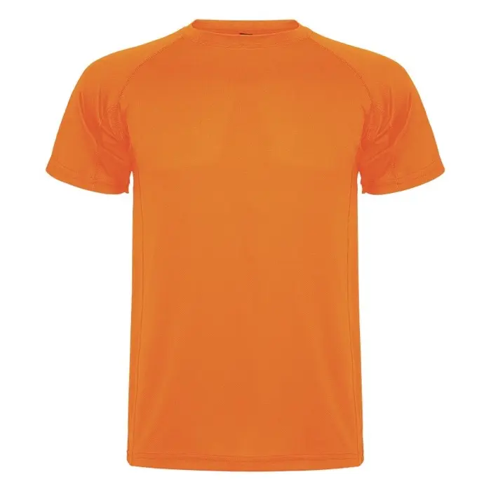 Camiseta deportiva de manga corta para hombre Punto piqué 100% Poliéster, 150 g/m2 - Fofu miniatura 1