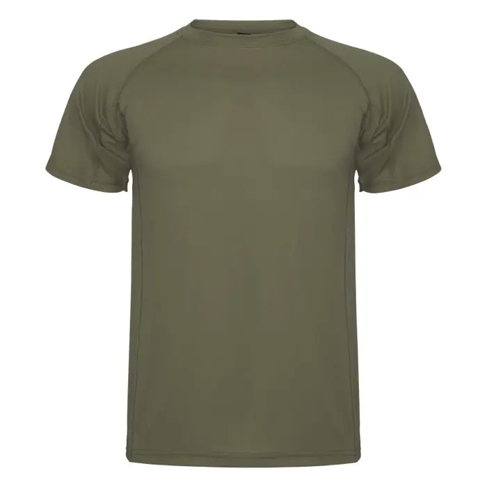 Camiseta deportiva de manga corta para hombre Punto piqué 100% Poliéster, 150 g/m2 - Fofu miniatura 1