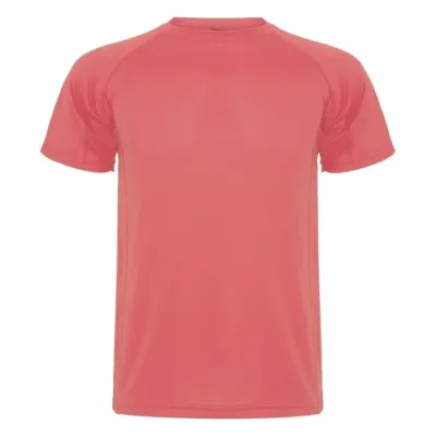 Camiseta deportiva de manga corta infantil Punto piqué 100% Poliéster, 150 g/m2 - Miha