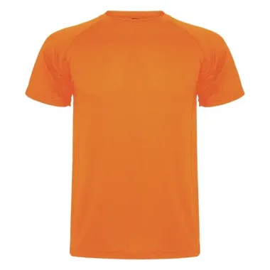 Camiseta deportiva de manga corta infantil Punto piqué 100% Poliéster, 150 g/m2 - Miha