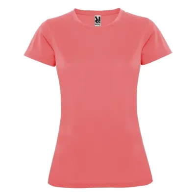 Camiseta deportiva de manga corta para mujer Punto piqué 100% Poliéster, 150 g/m2 - Gayi