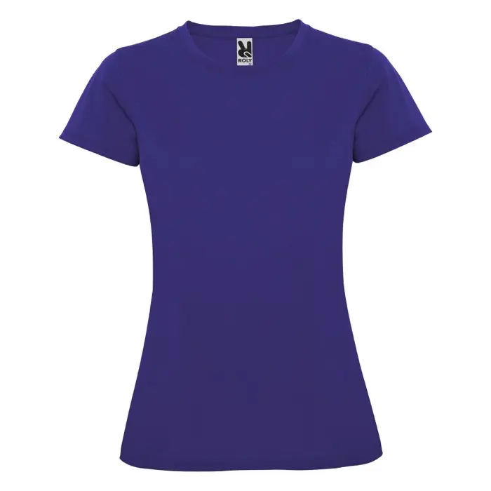 Camiseta deportiva de manga corta para mujer Punto piqué 100% Poliéster, 150 g/m2 - Gayi miniatura 1